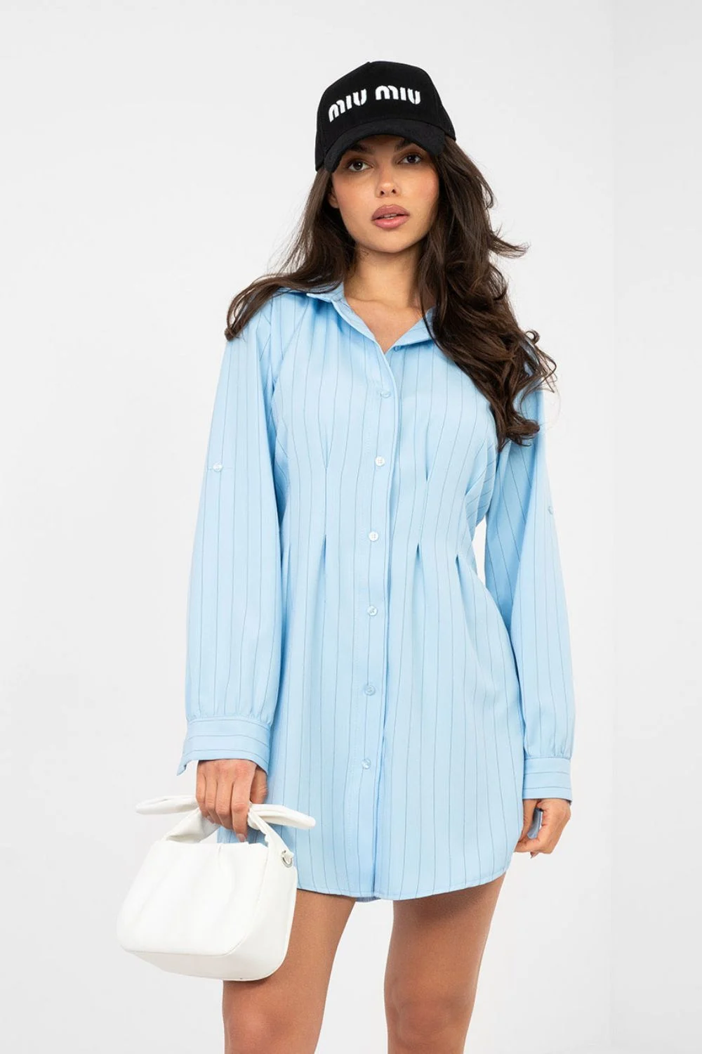 Robe de jour bleue – Image 4