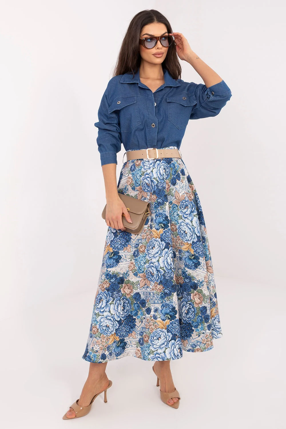 Jupe bleue