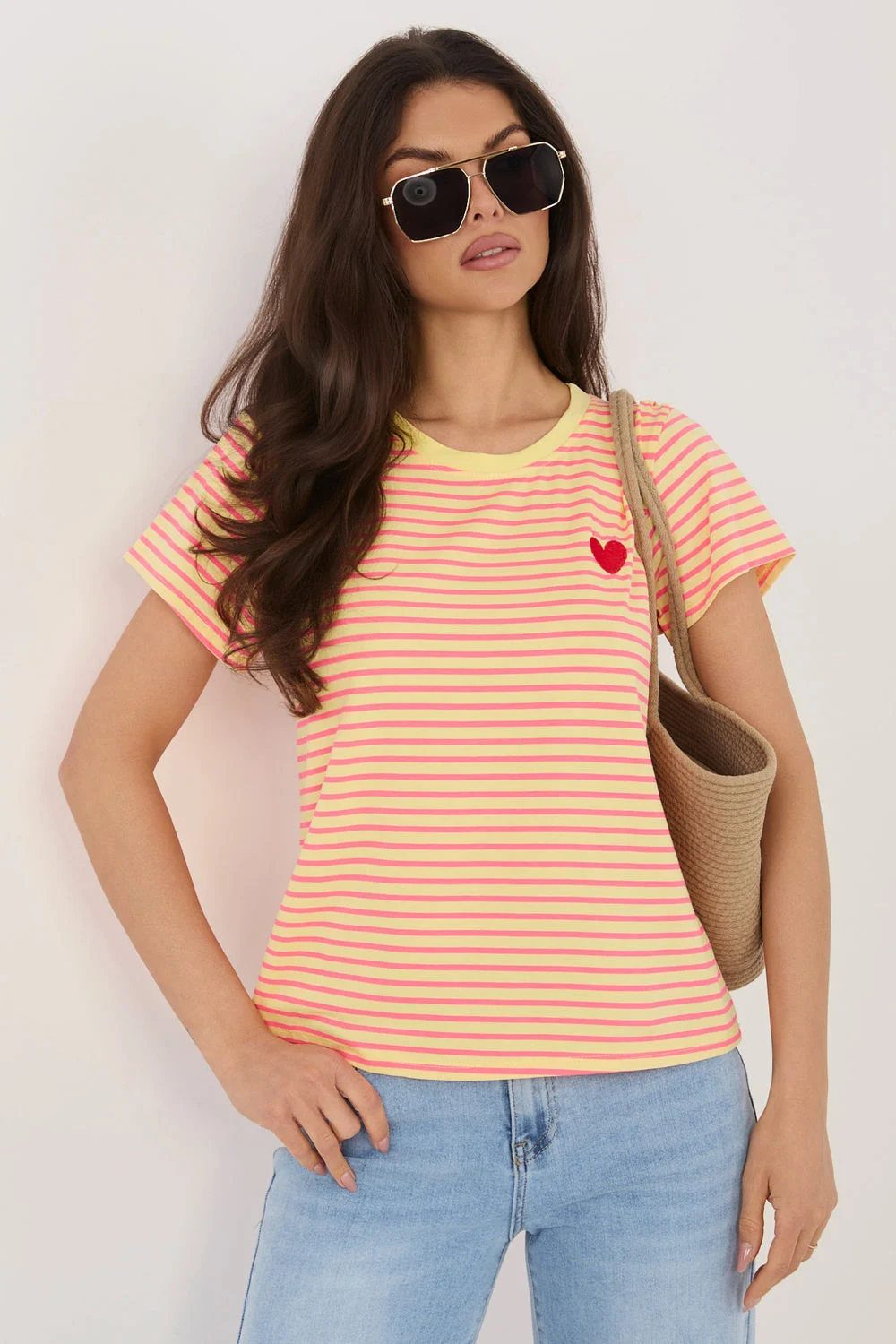 T-shirt jaune