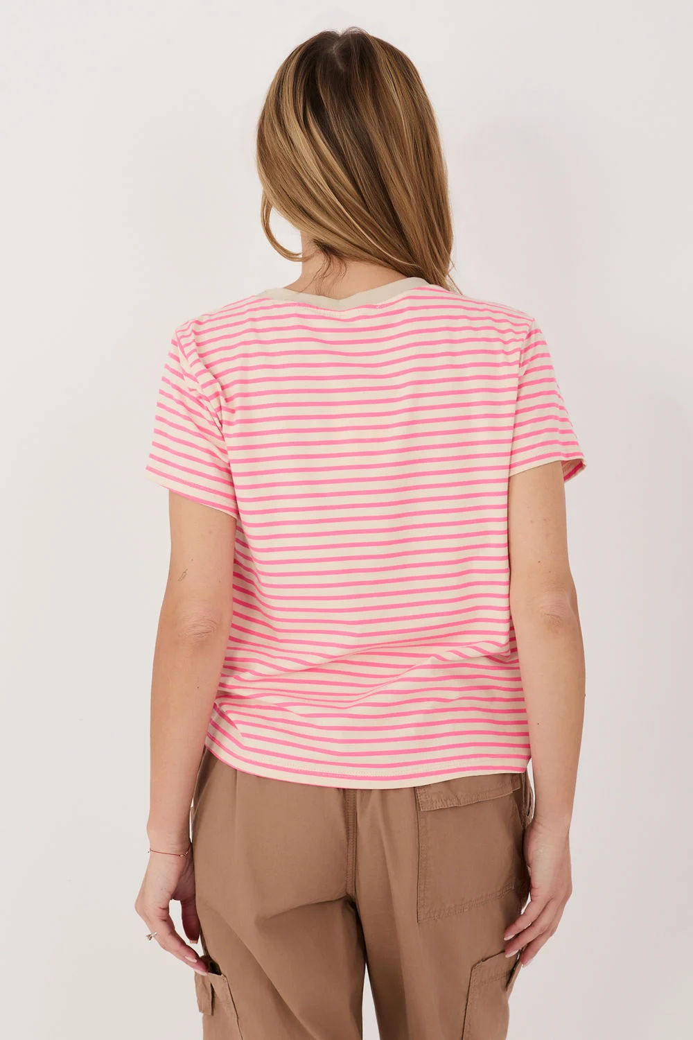 T-shirt beige – Image 3