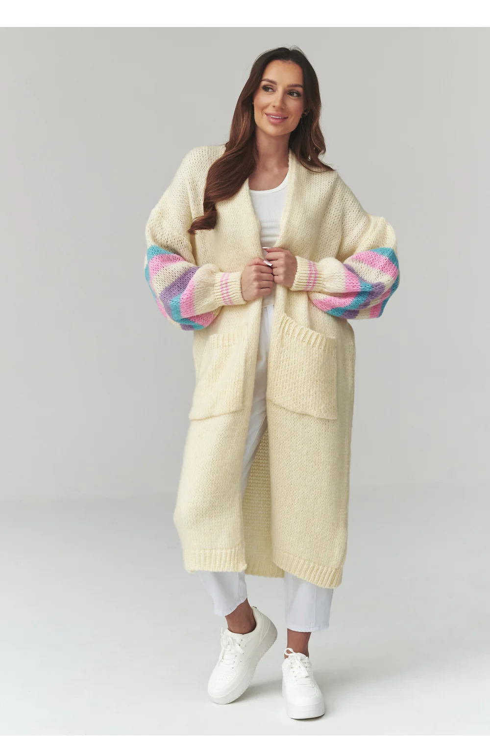 Cardigan jaune – Image 2