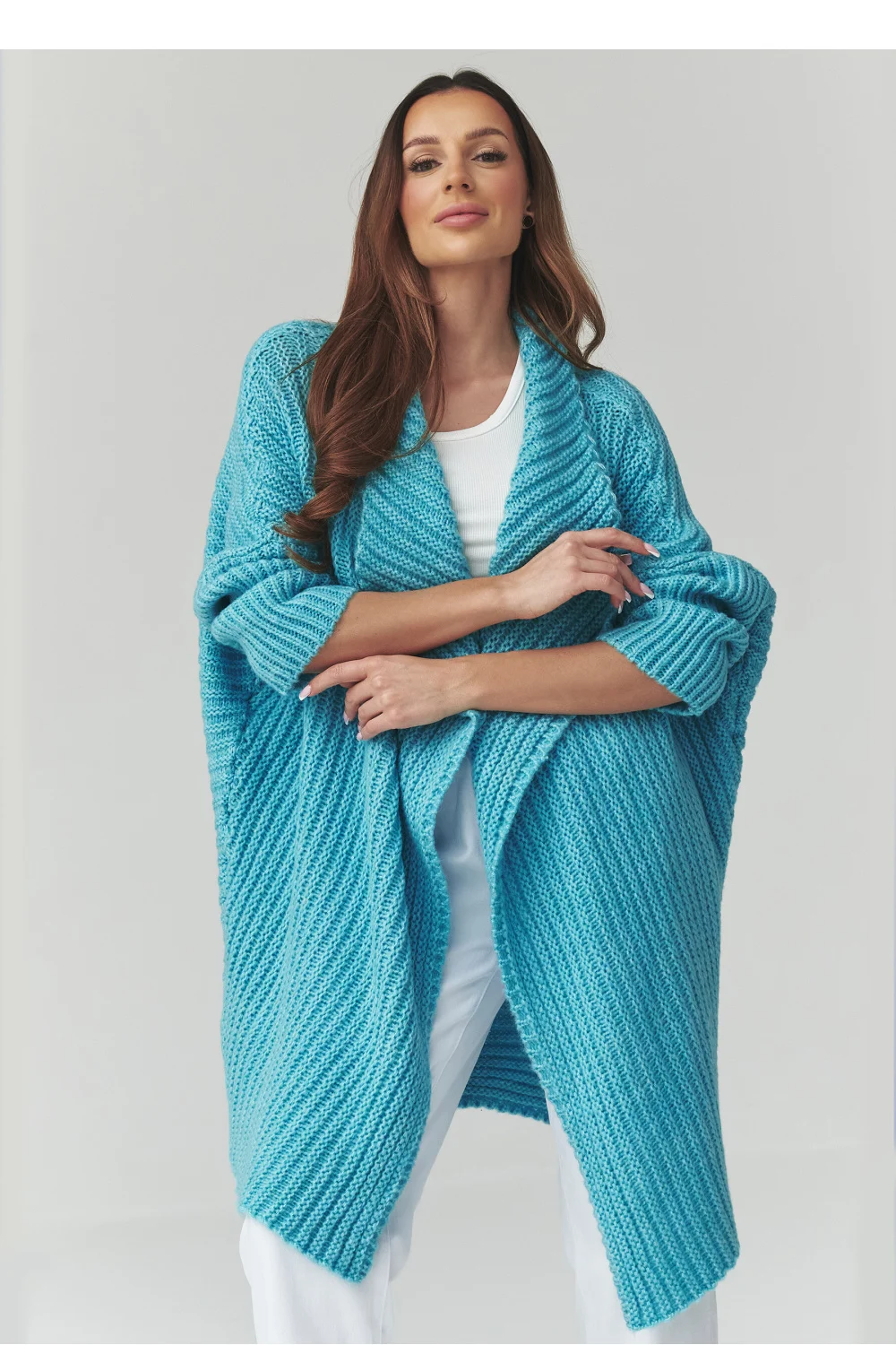 Cardigan bleu