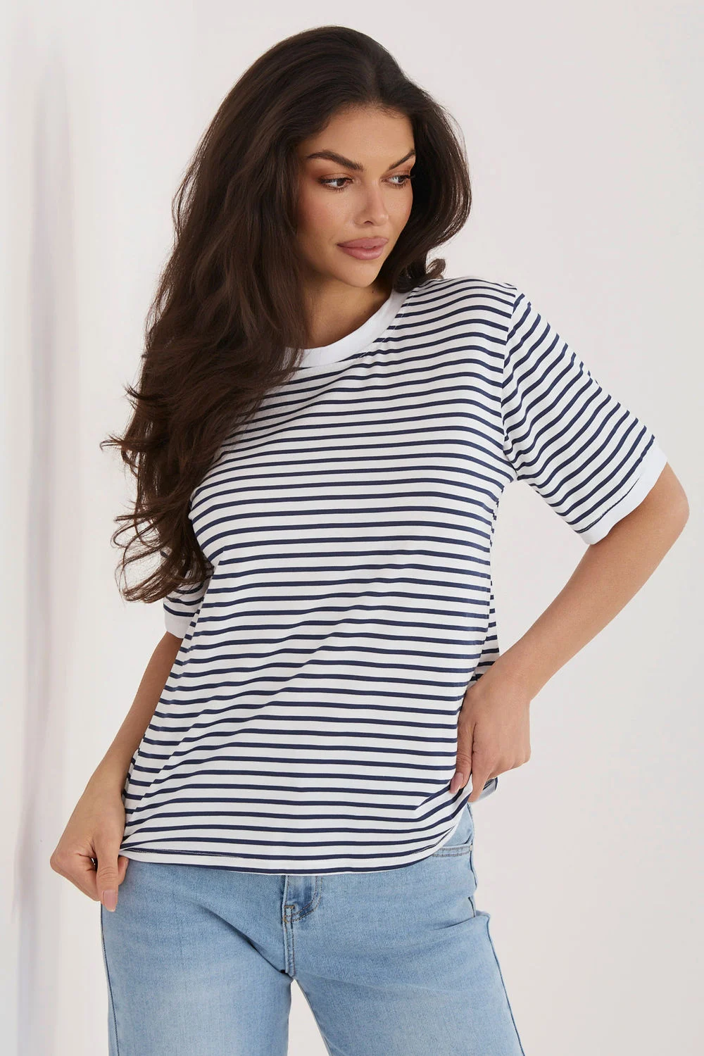 T-shirt bleu marine