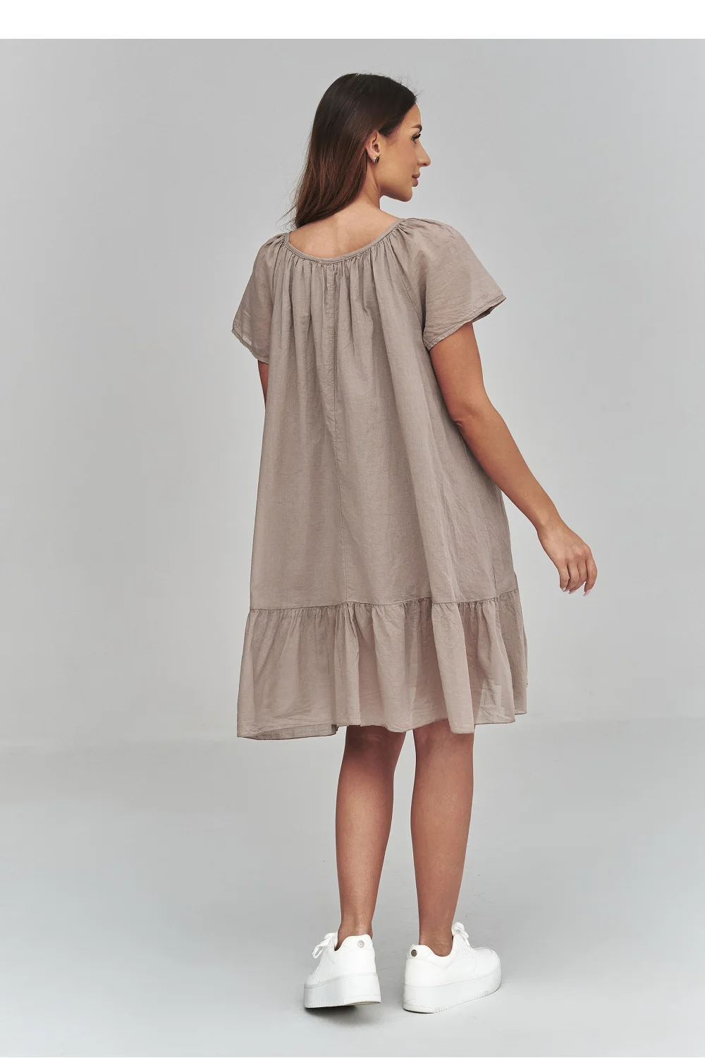 Robe de jour brune – Image 3