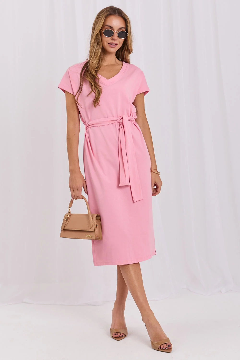 Robe de jour rose