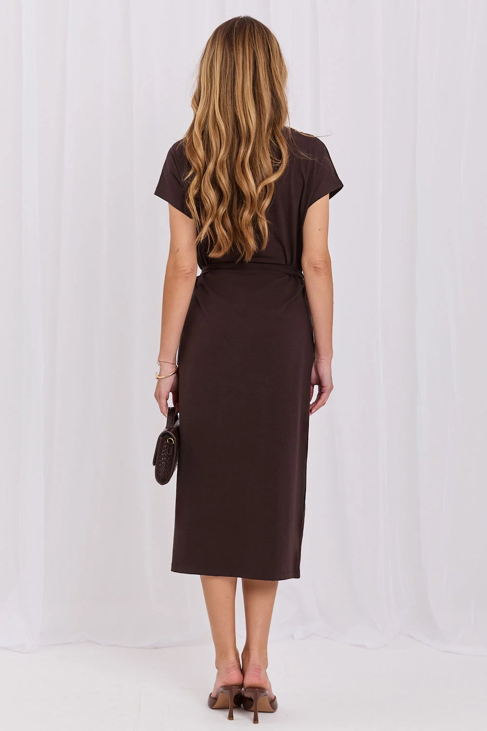 Robe de jour brune – Image 3
