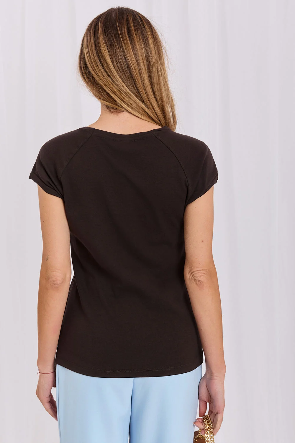 T-shirt brun – Image 3