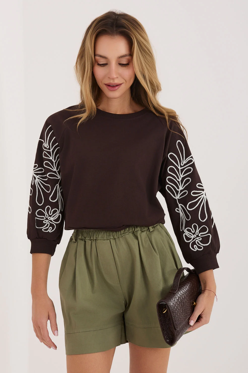 Sweatshirt brun – Image 1