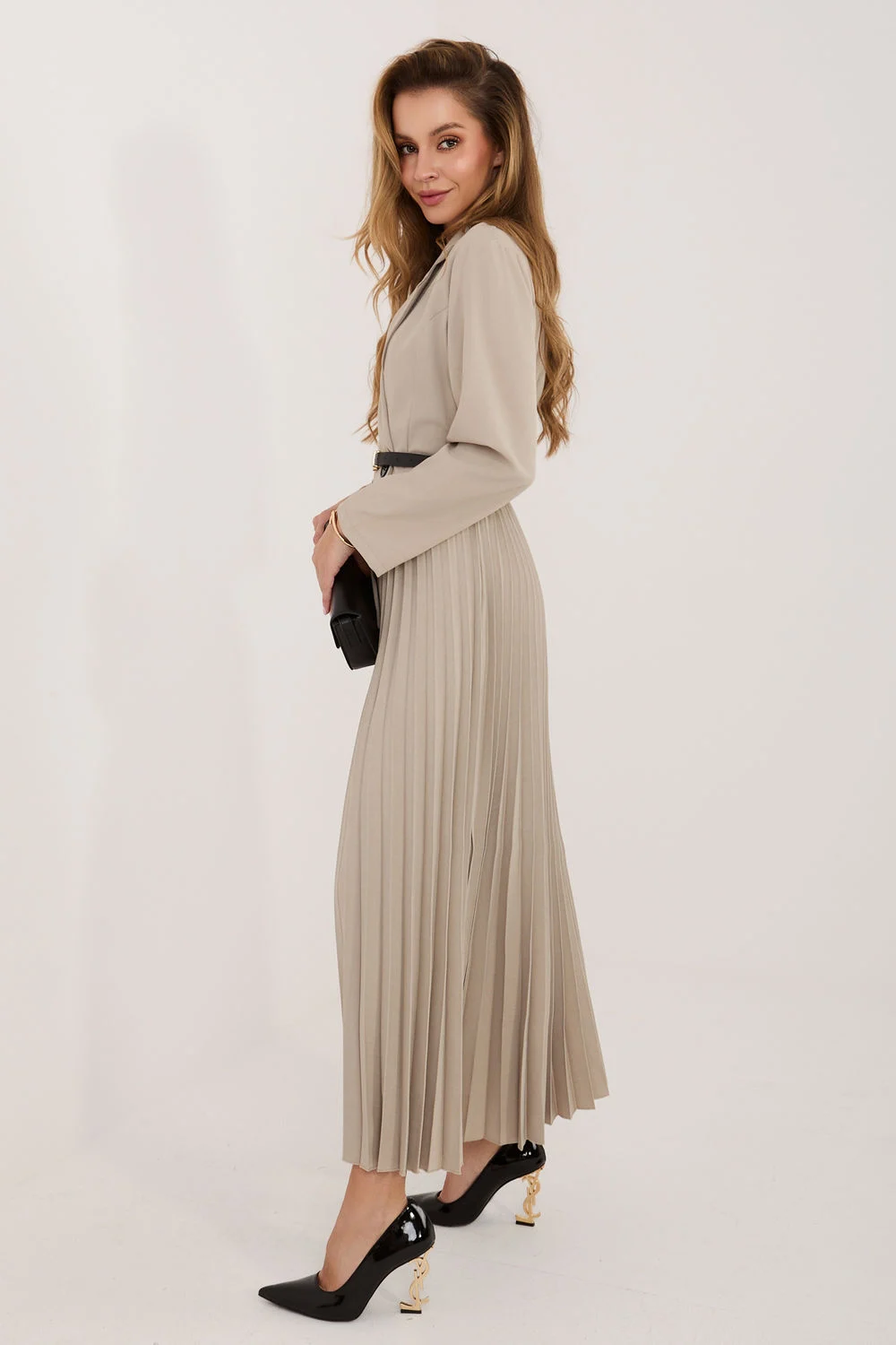 Robe de jour beige – Image 2