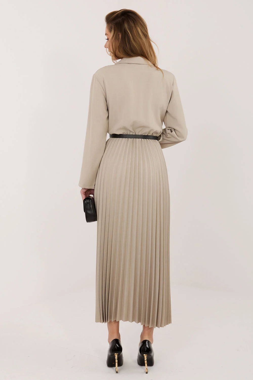 Robe de jour beige – Image 3