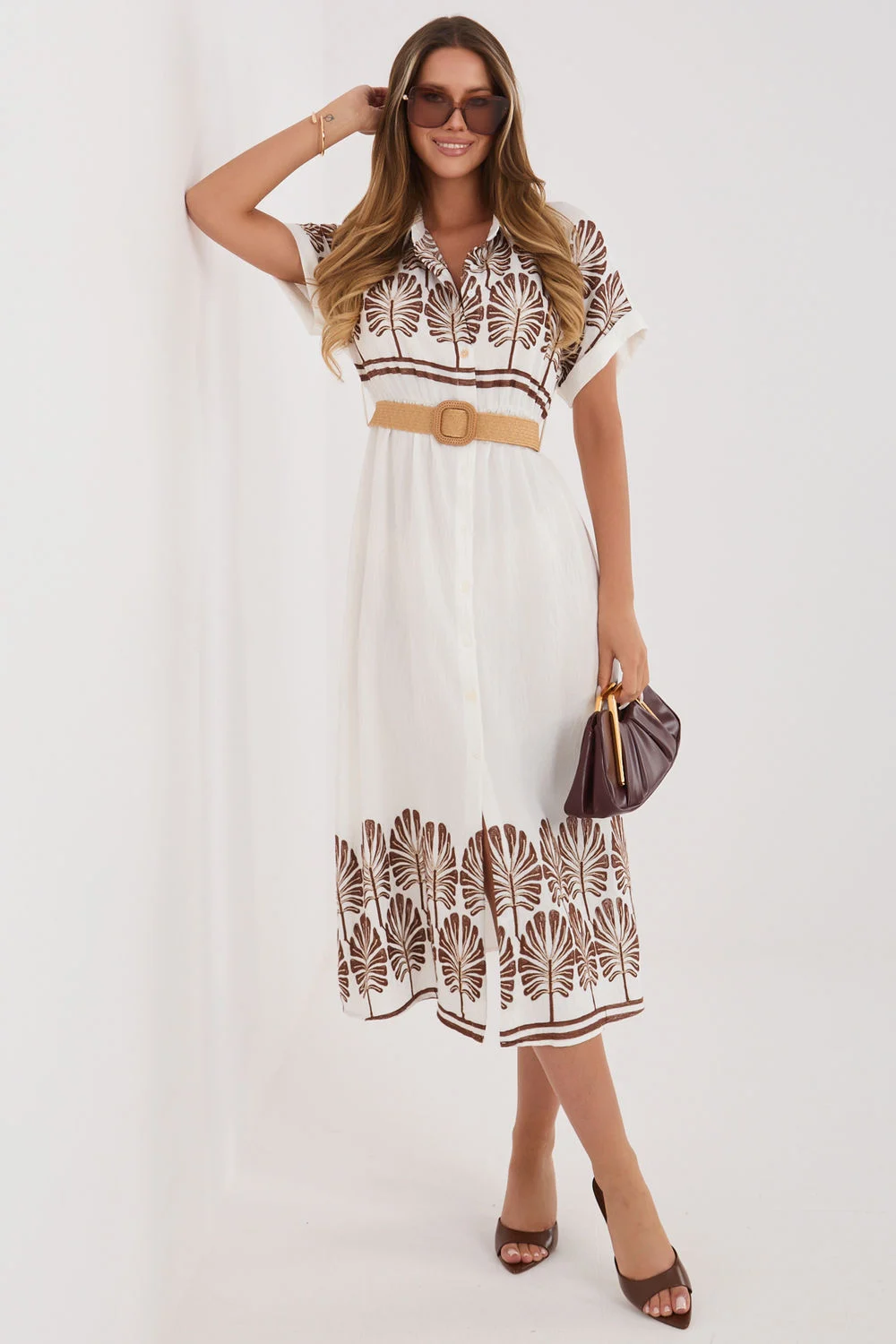 Robe de jour blanche