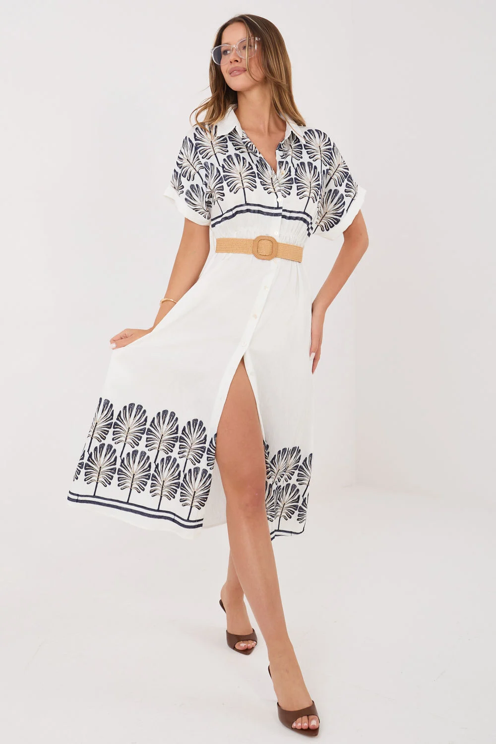 Robe de jour blanche