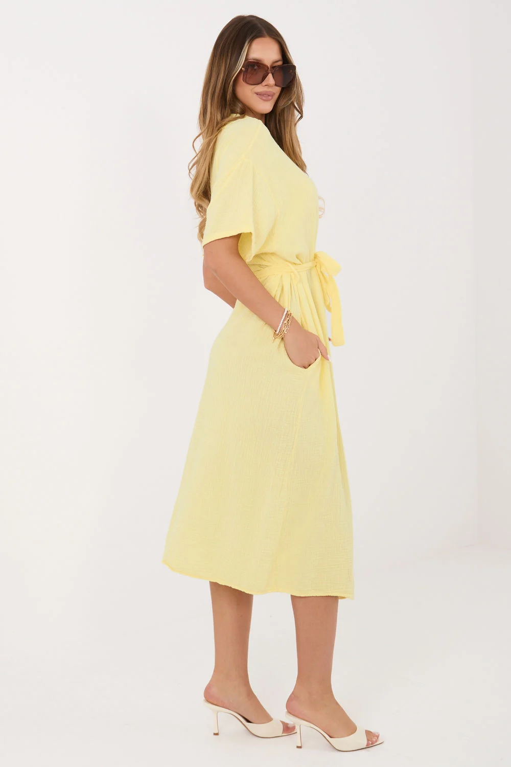 Robe de jour jaune – Image 2