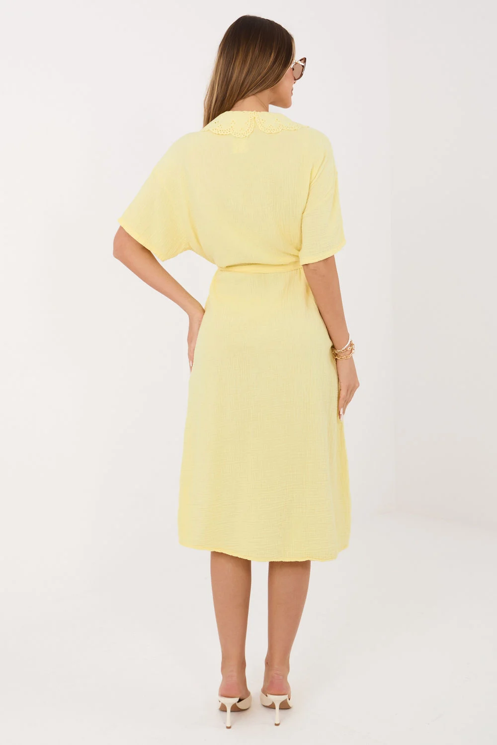 Robe de jour jaune – Image 3