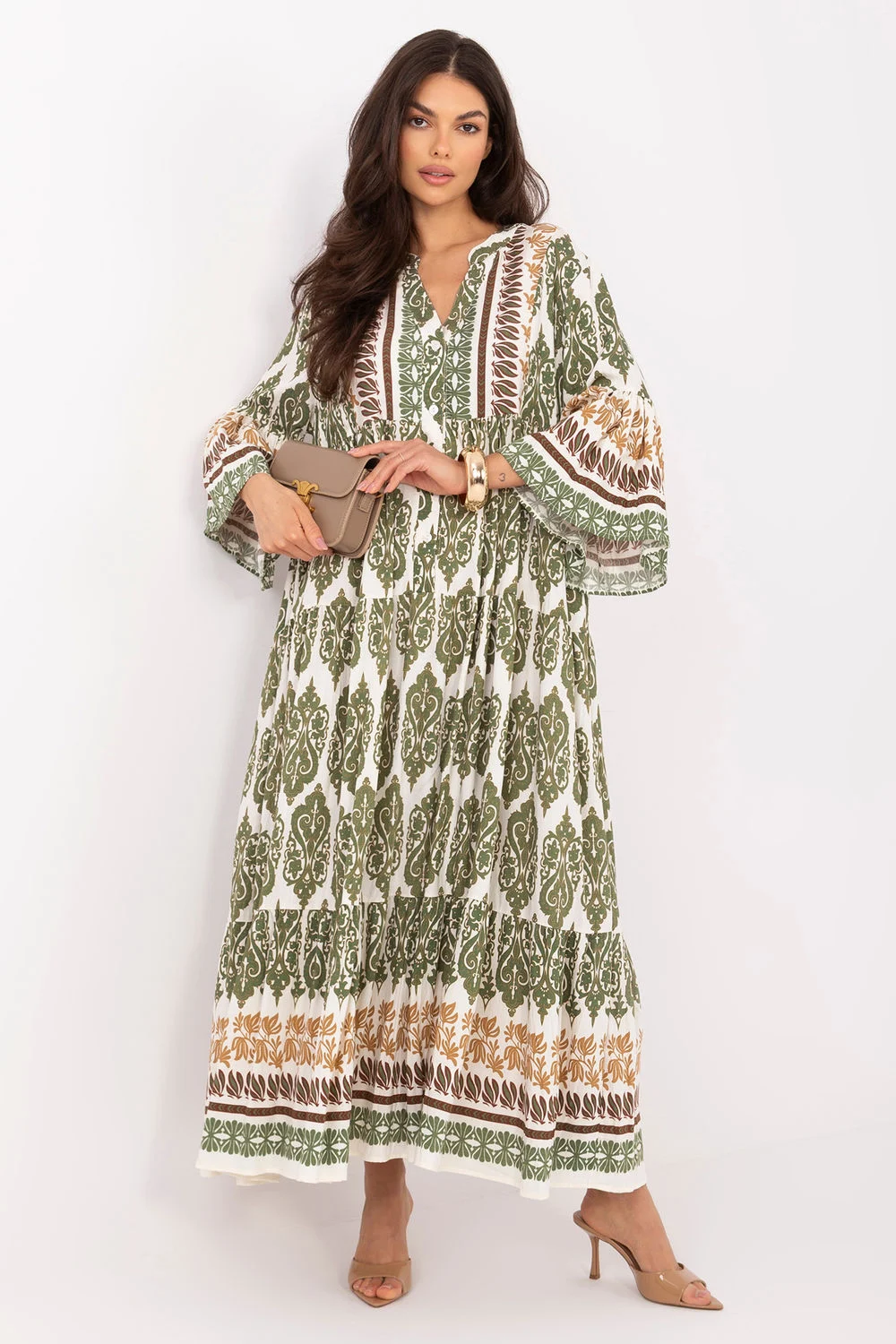 Robe de jour verte