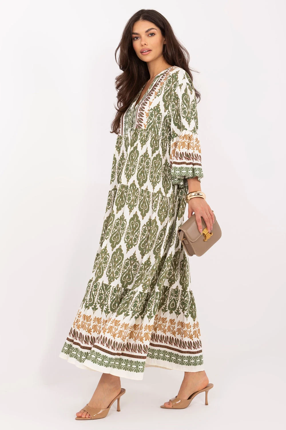 Robe de jour verte – Image 2