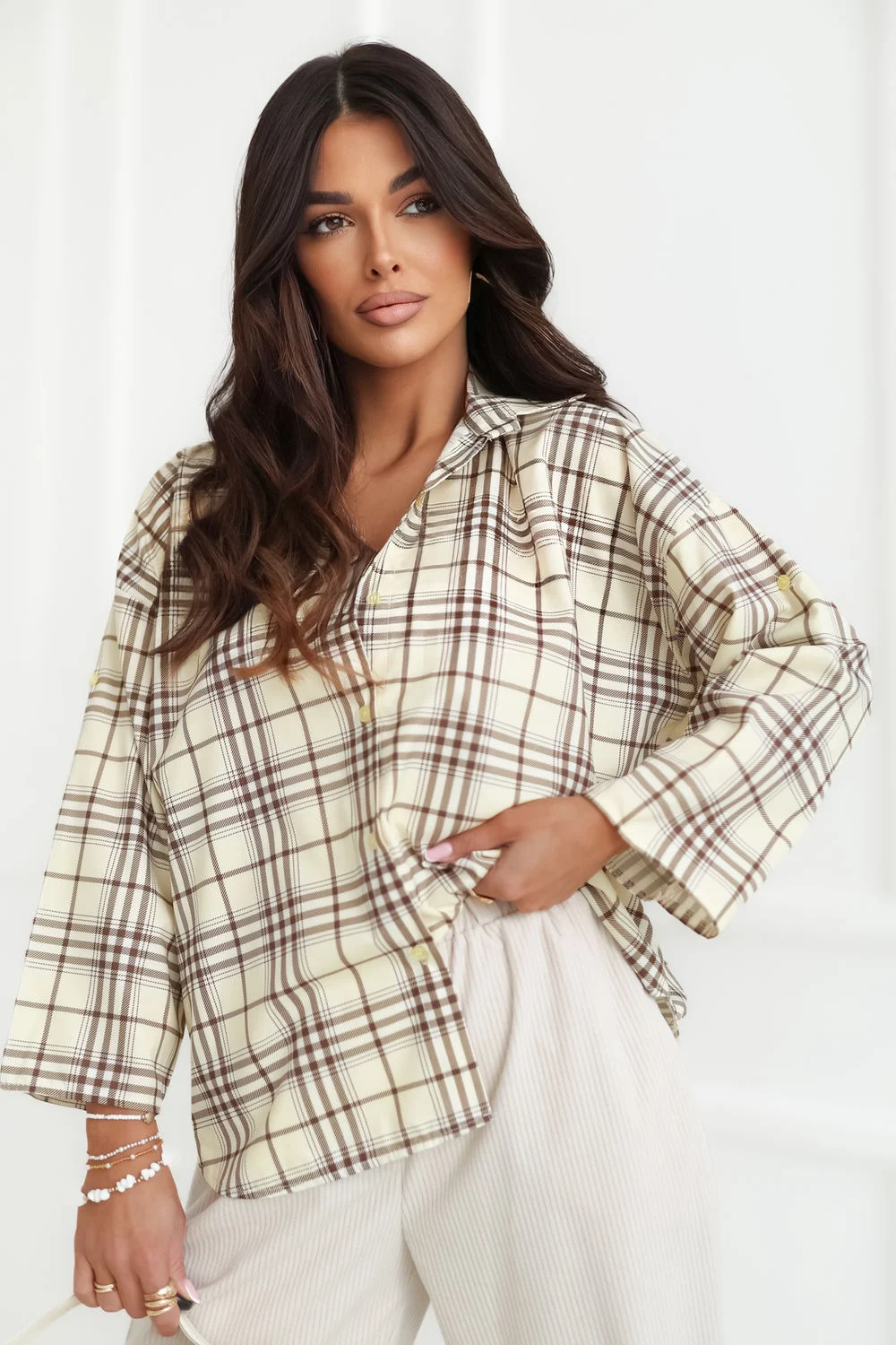 Chemise jaune