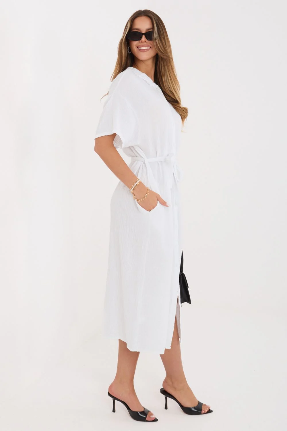 Robe de jour blanche – Image 3
