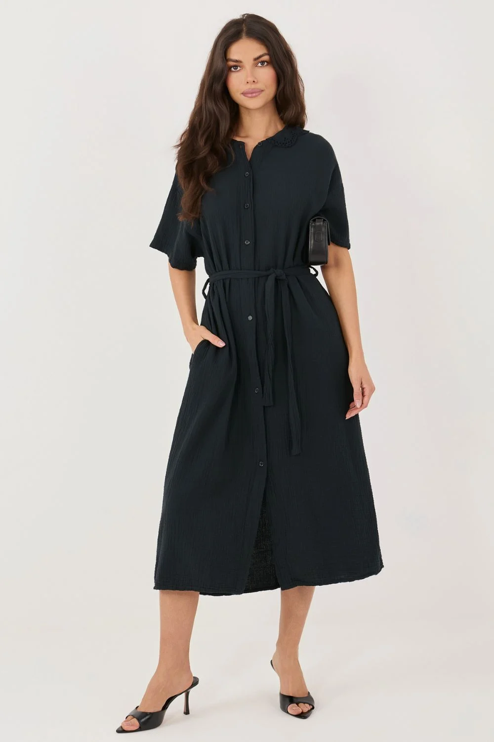 Robe de jour noire – Image 3
