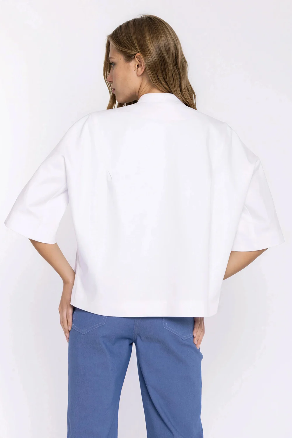 Veste en jean blanc – Image 3
