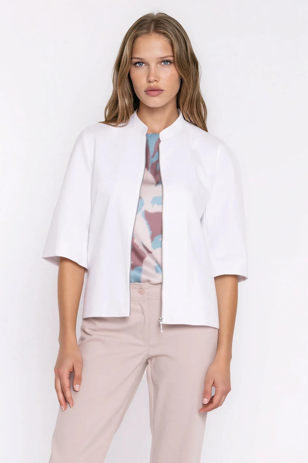 Veste en jean blanc – Image 4