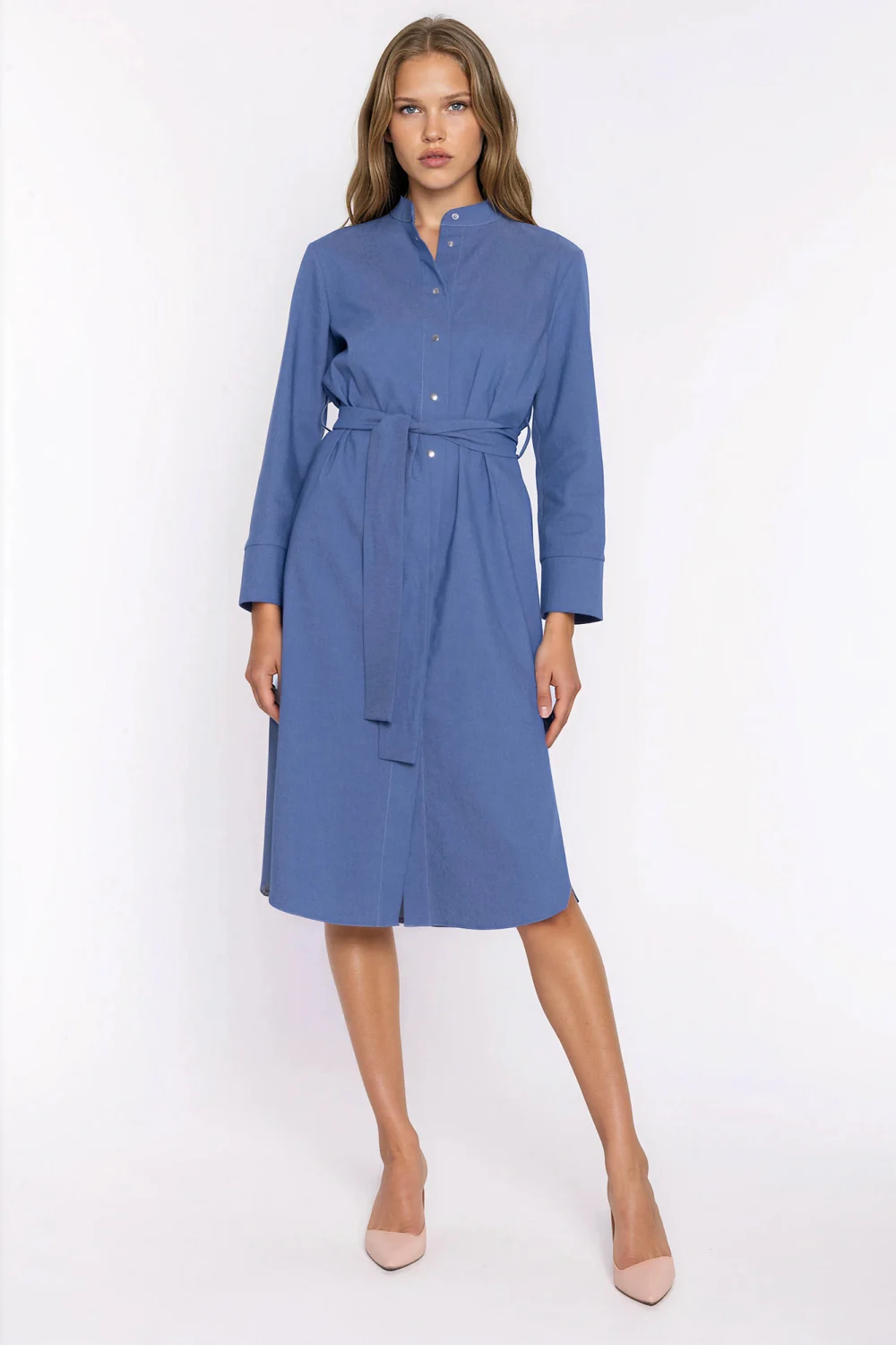 Robe de jour bleue – Image 4