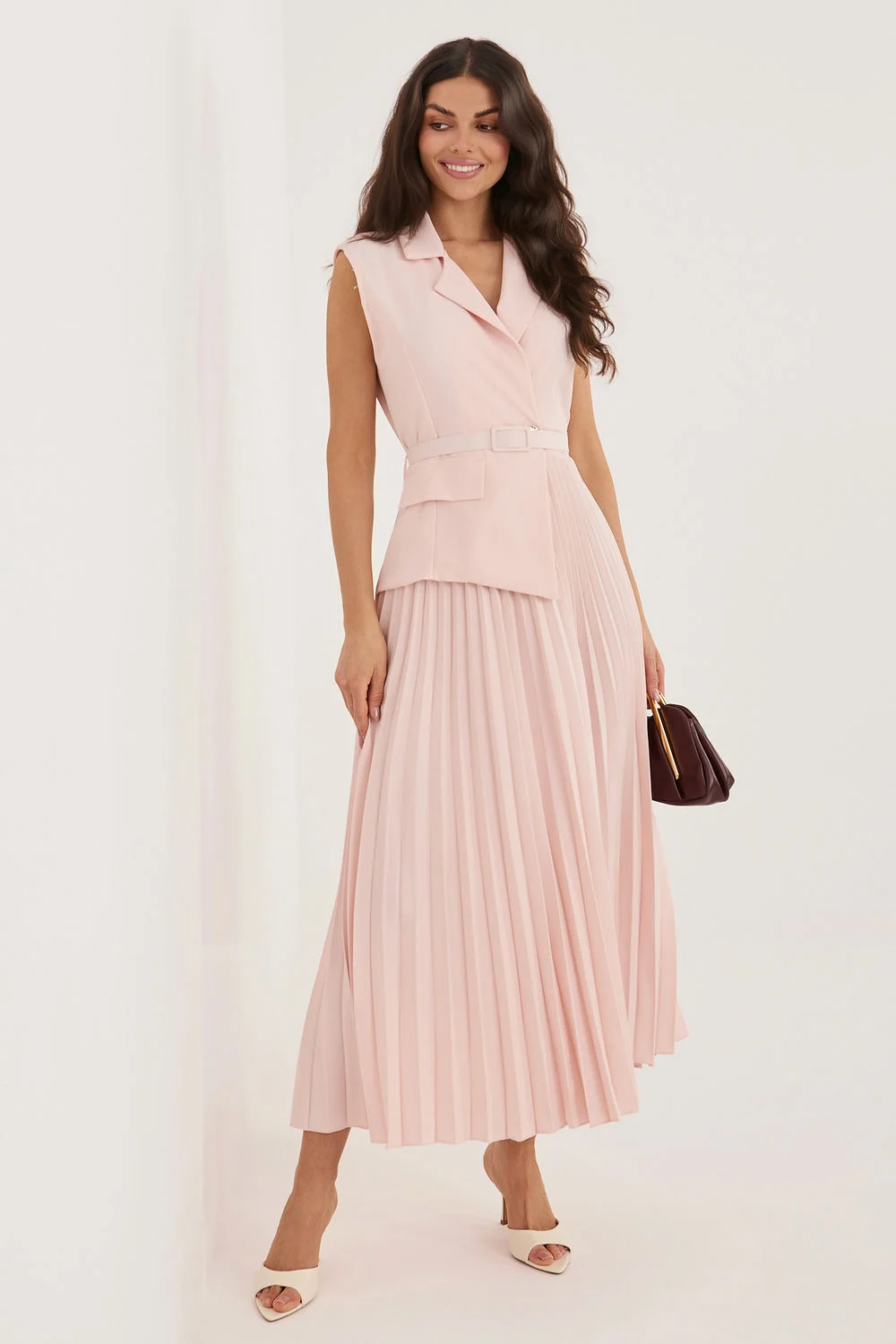 Robe de jour rose