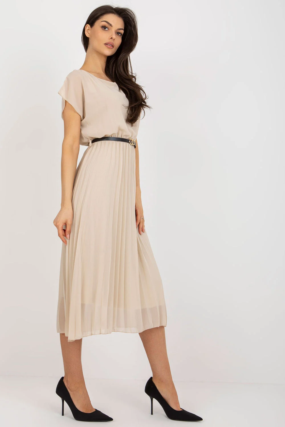 Robe de jour beige – Image 2