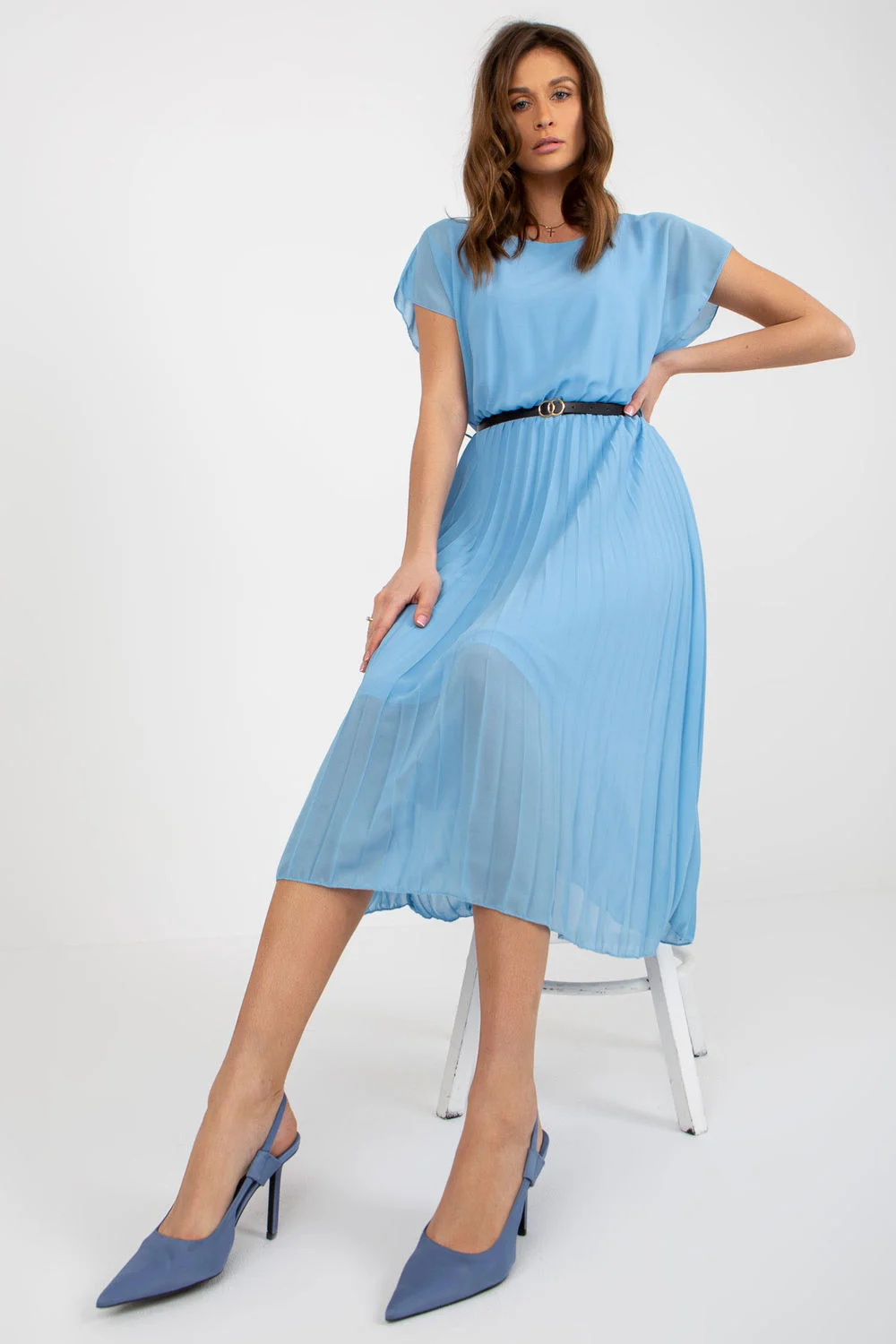 Robe de jour bleue – Image 2