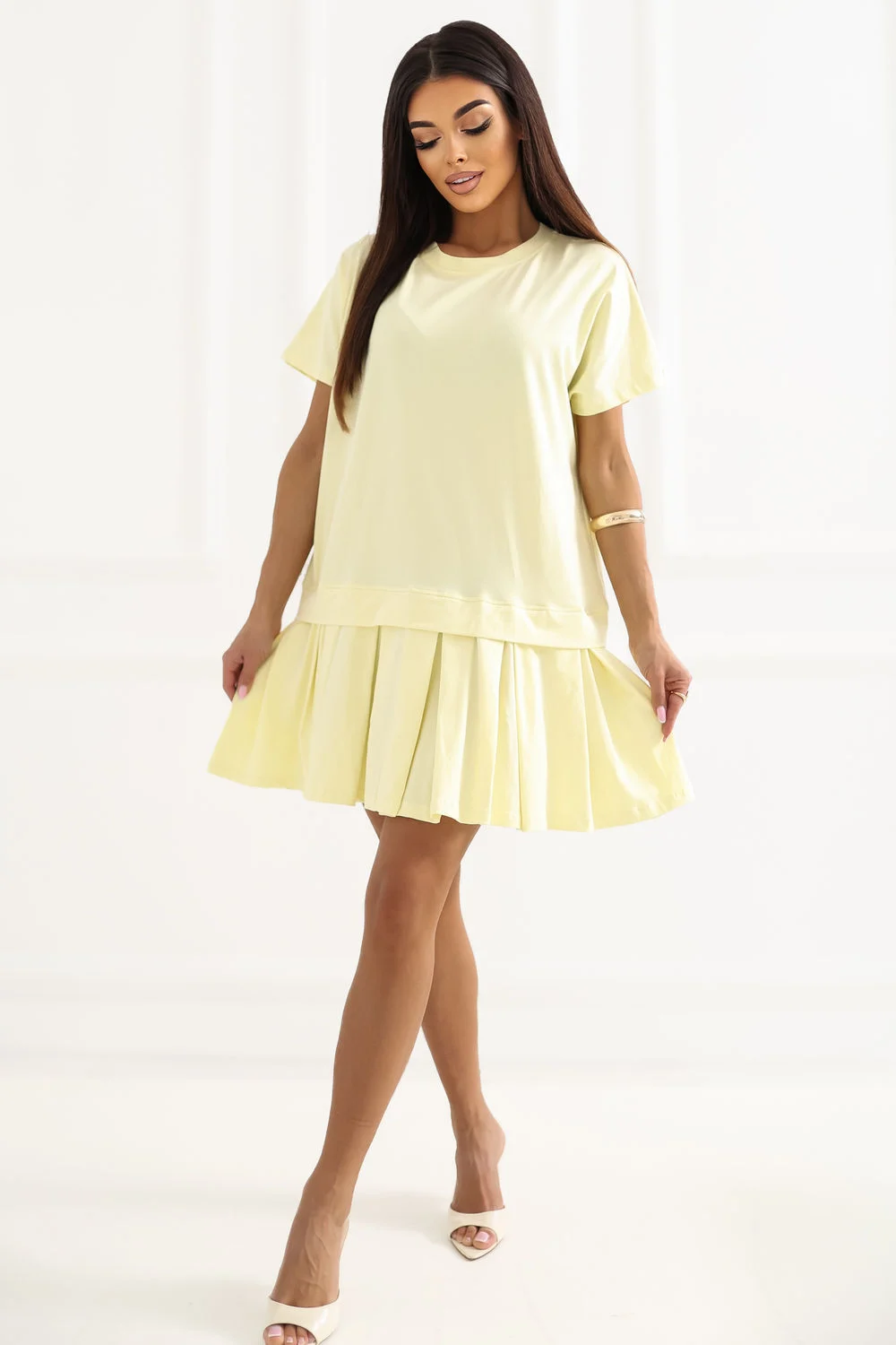 Robe de jour jaune – Image 2