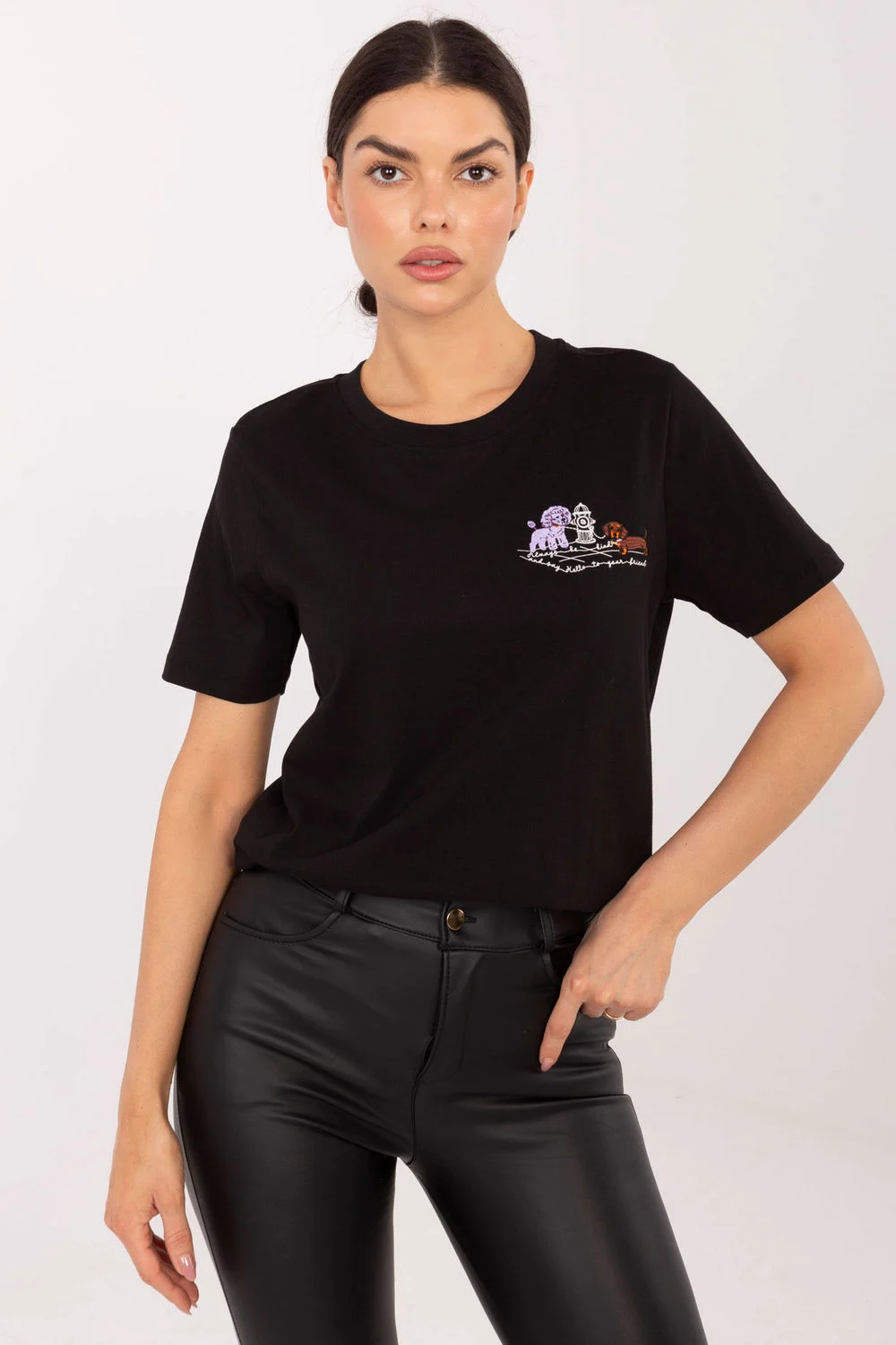 T-shirt noir