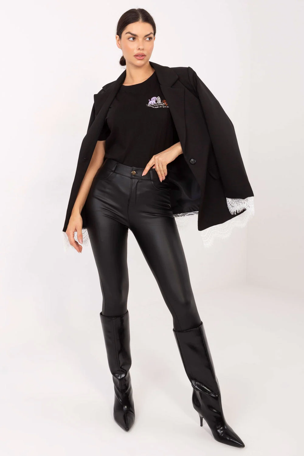 T-shirt noir – Image 2