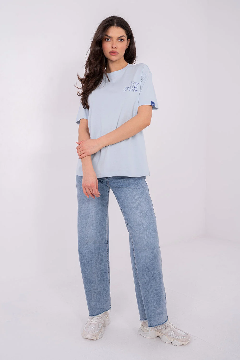 T-shirt bleu – Image 2
