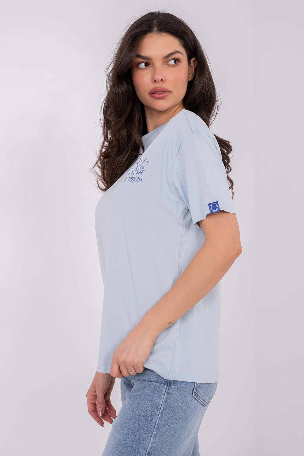 T-shirt bleu – Image 3