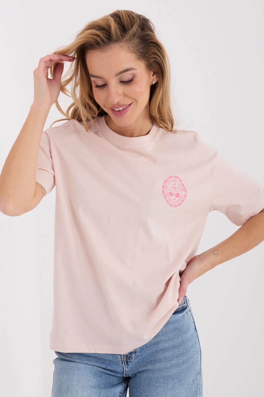 T-shirt rose