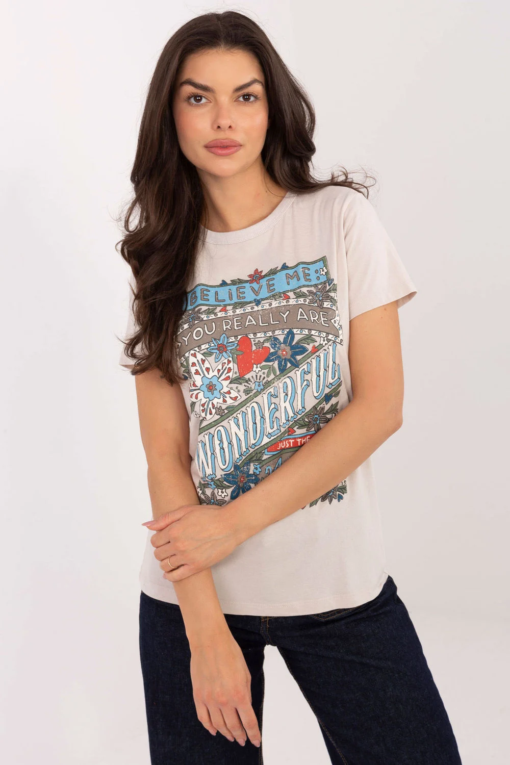 T-shirt beige