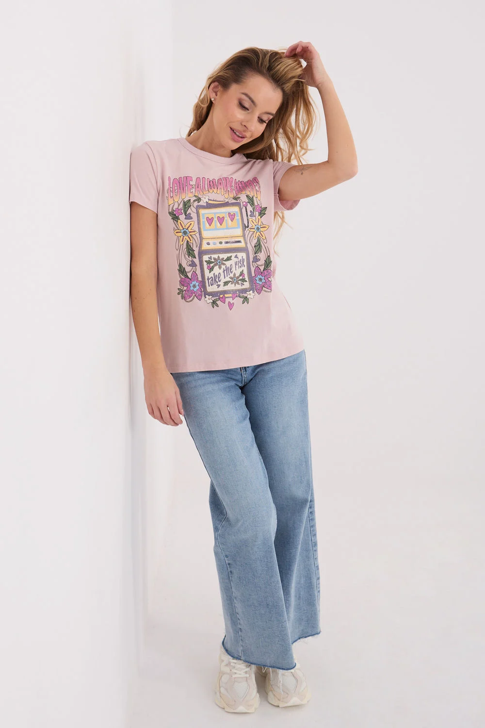 T-shirt rose – Image 2