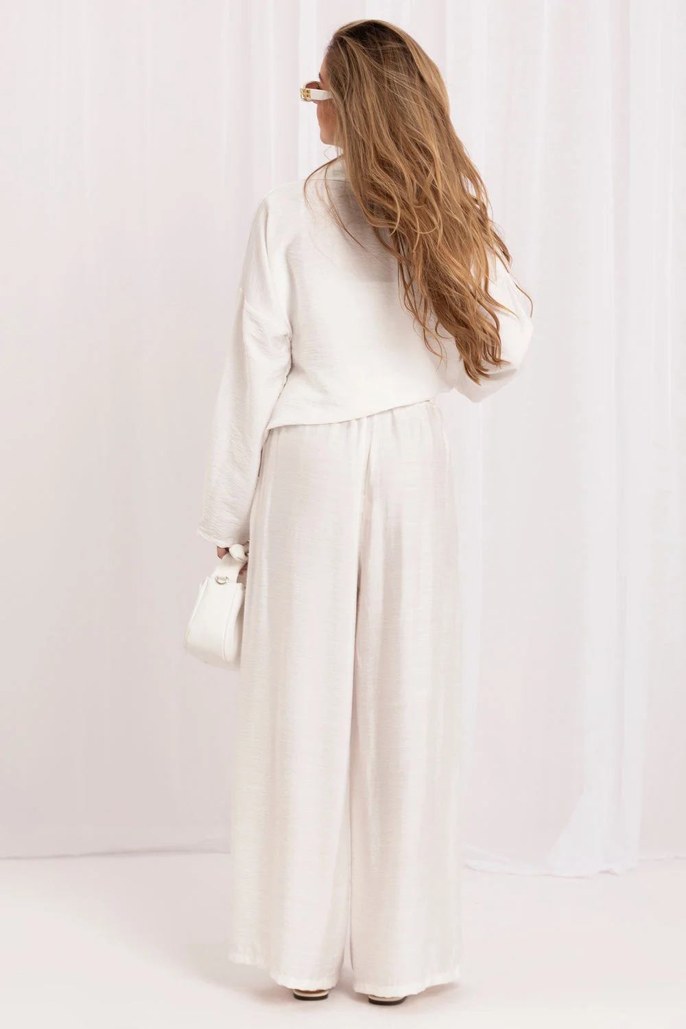 Pantalon femme beige – Image 3
