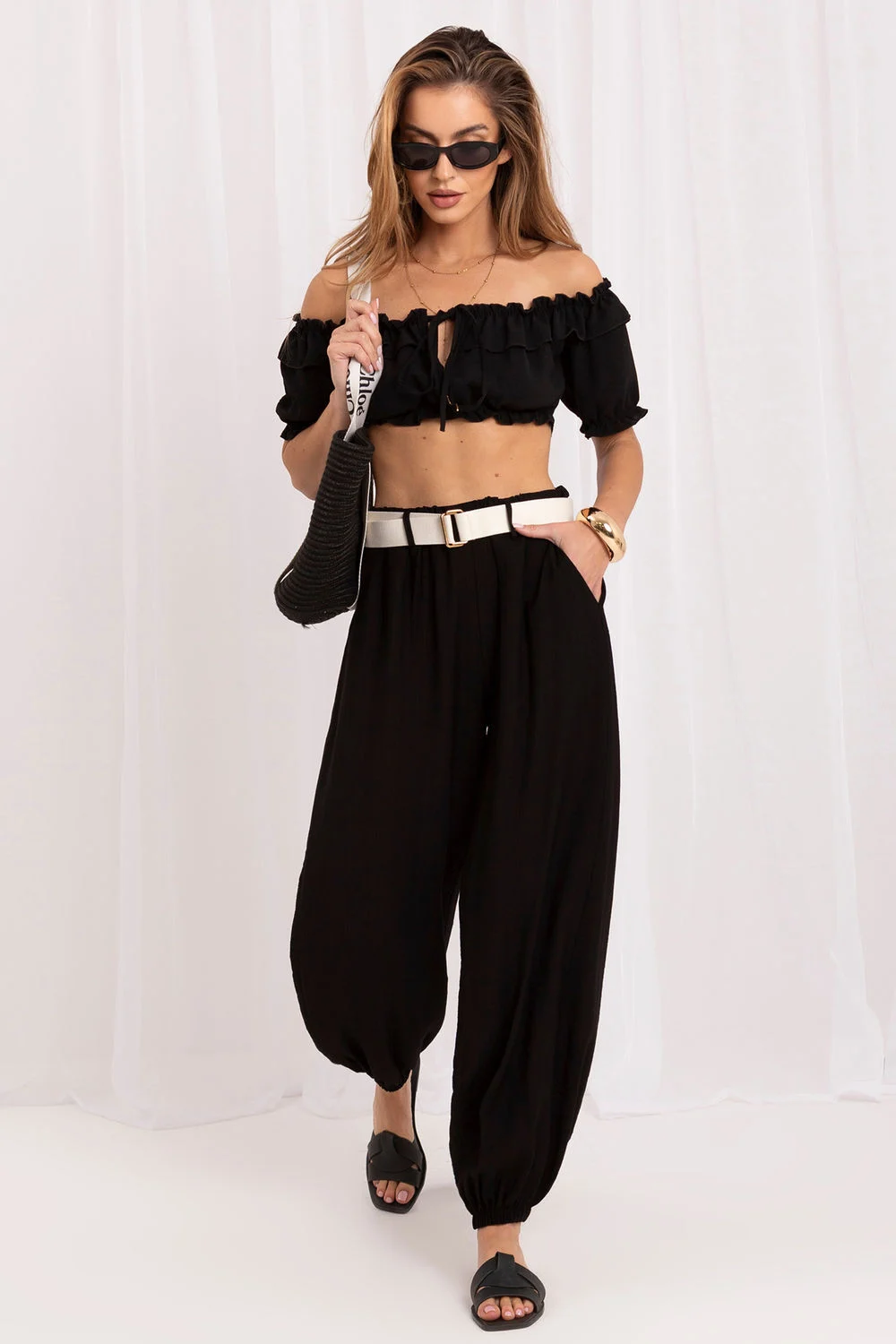 Pantalon femme noir – Image 2