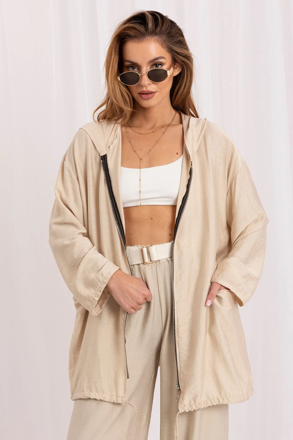 Sweatshirt beige