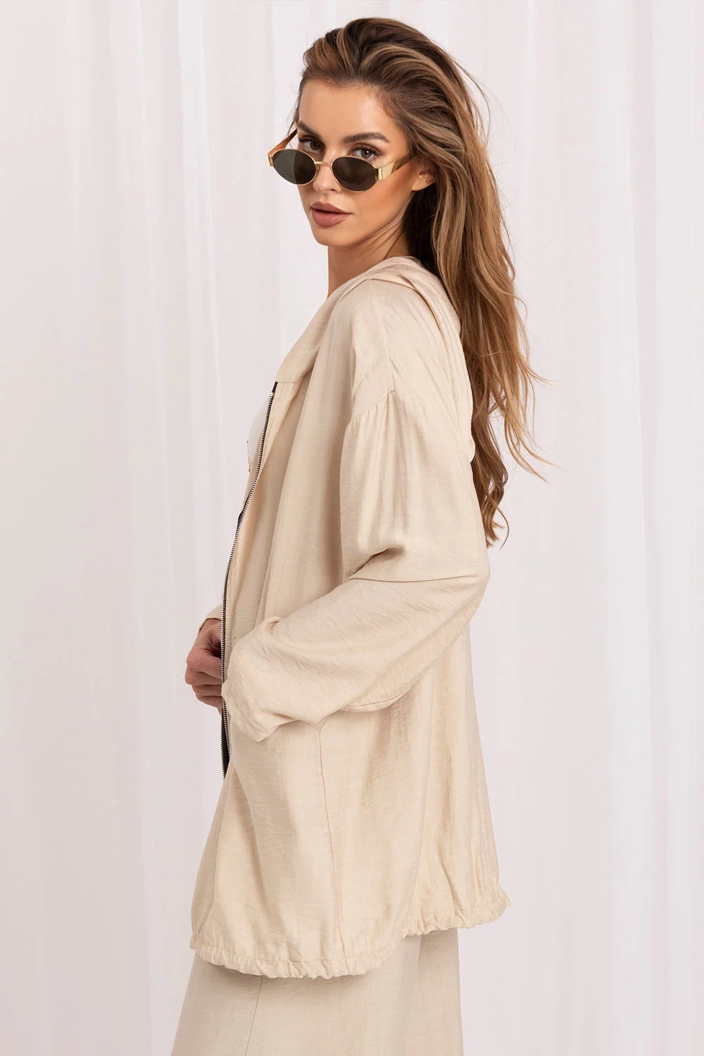 Sweatshirt beige – Image 2