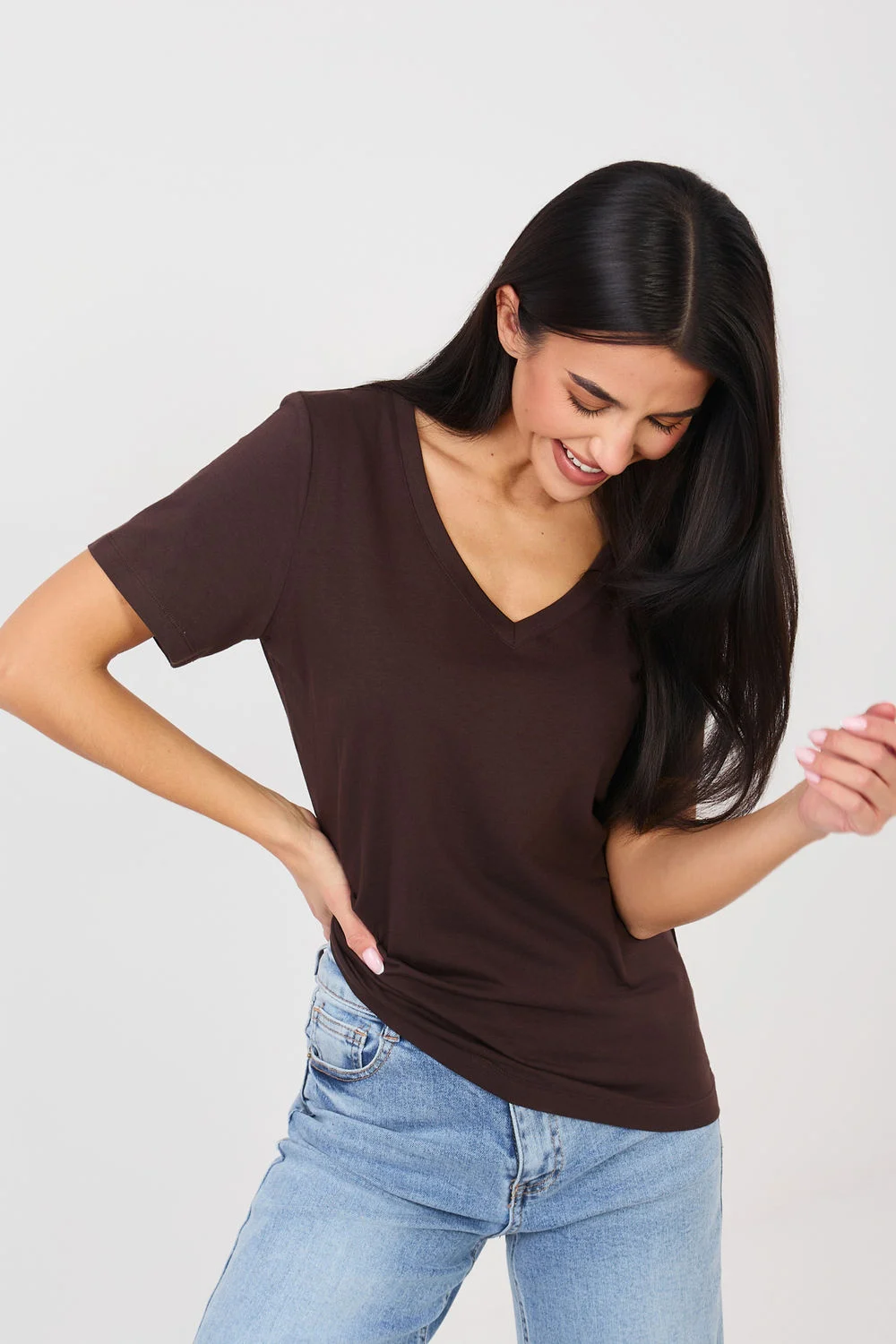 T-shirt brun