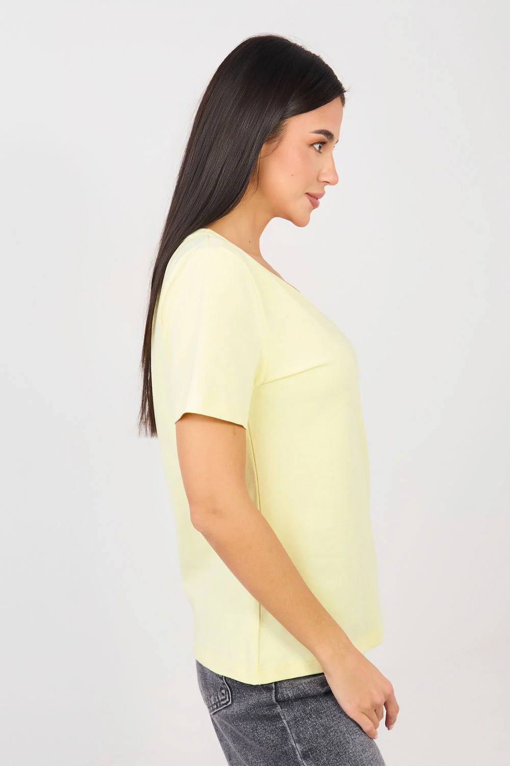 T-shirt jaune – Image 3