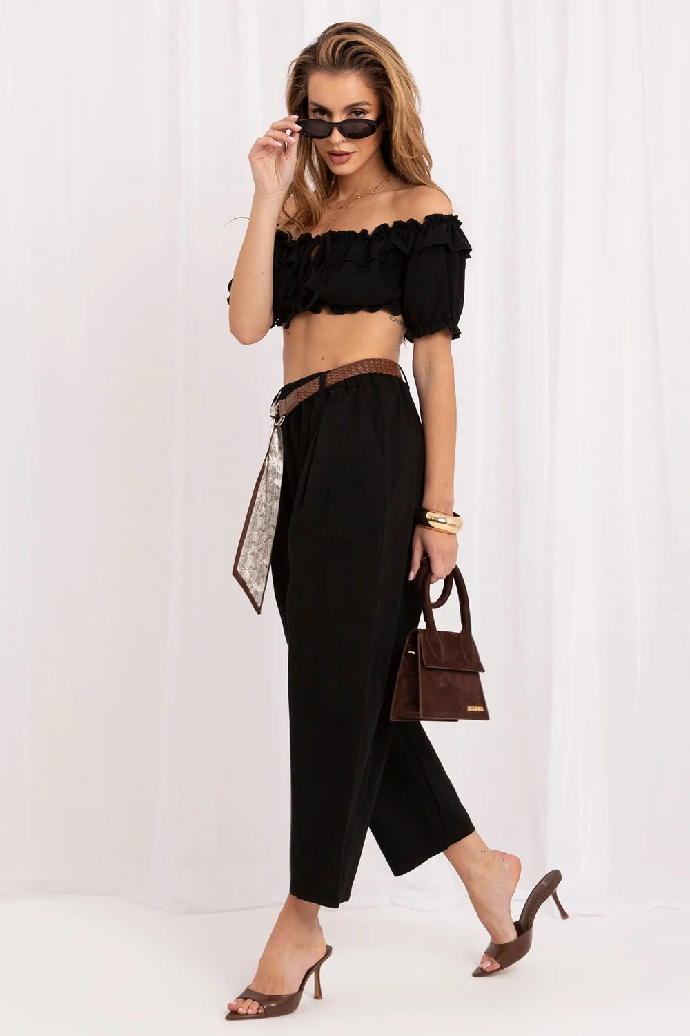 Pantalon femme noir – Image 2
