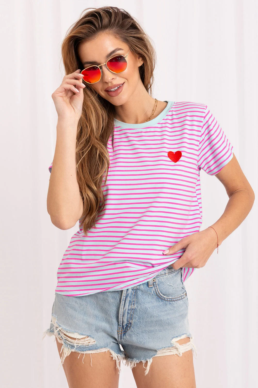 T-shirt bleu
