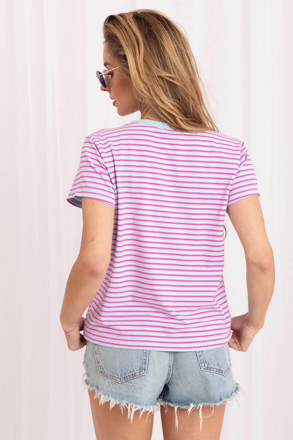 T-shirt bleu – Image 3