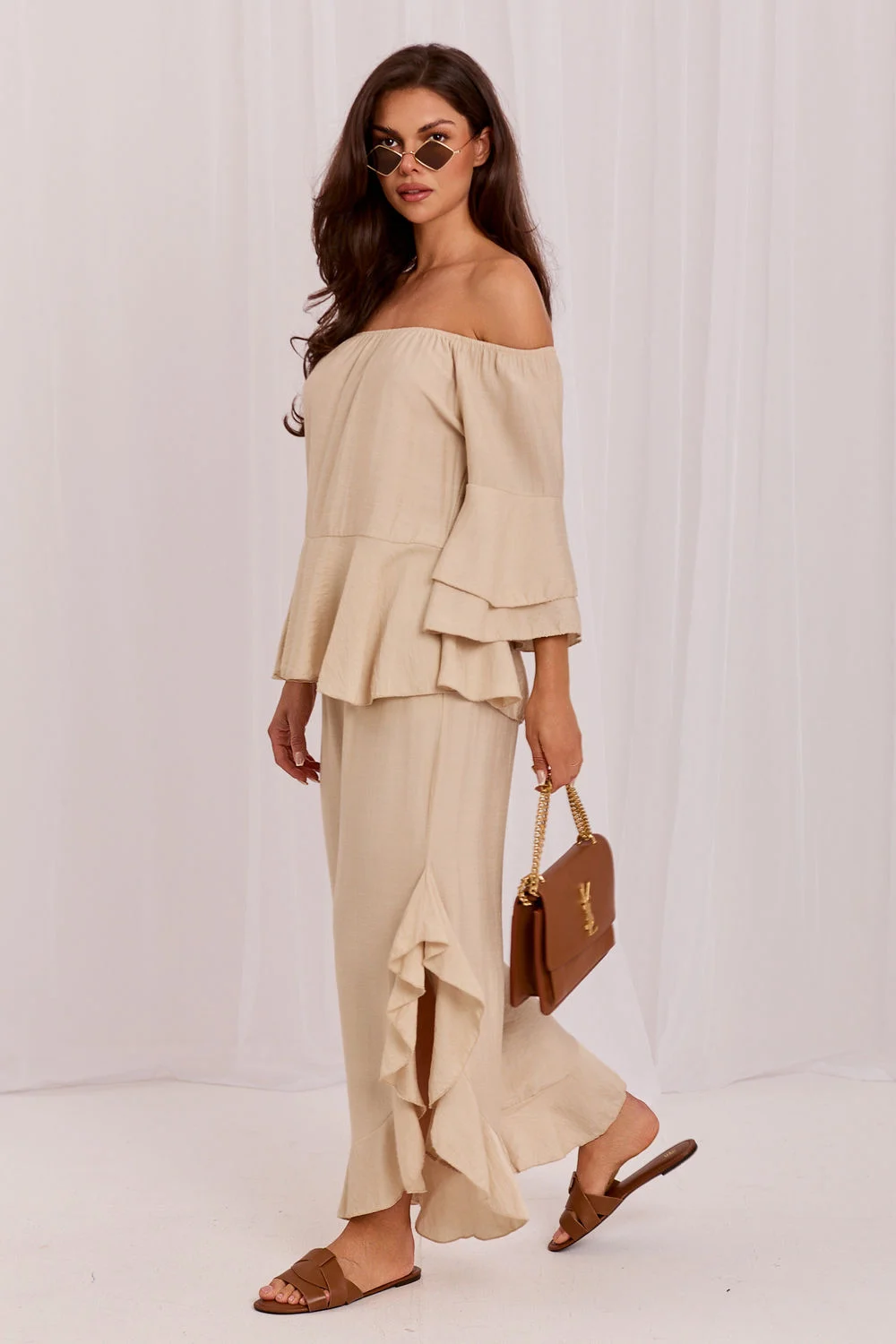 Ensemble beige
