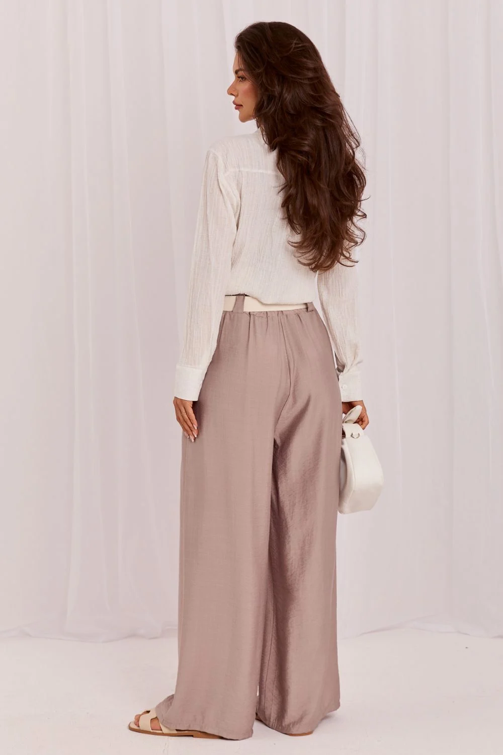 Pantalon femme beige – Image 4