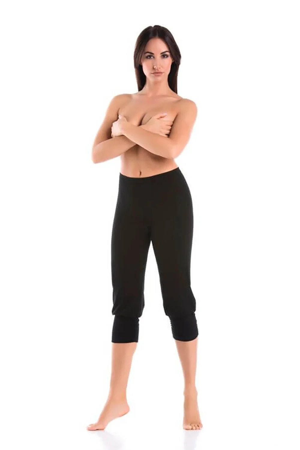 Legging court noir