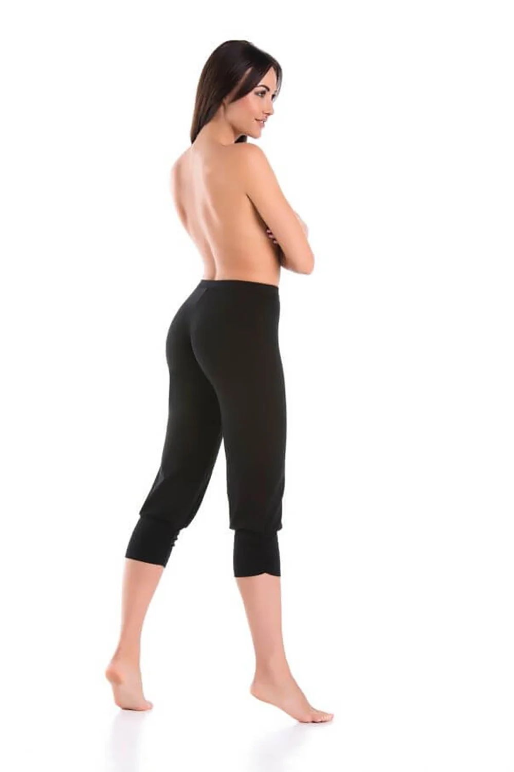 Legging court noir – Image 2